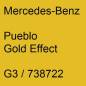 Preview: Mercedes-Benz, Pueblo Gold Effect, G3 / 738722.